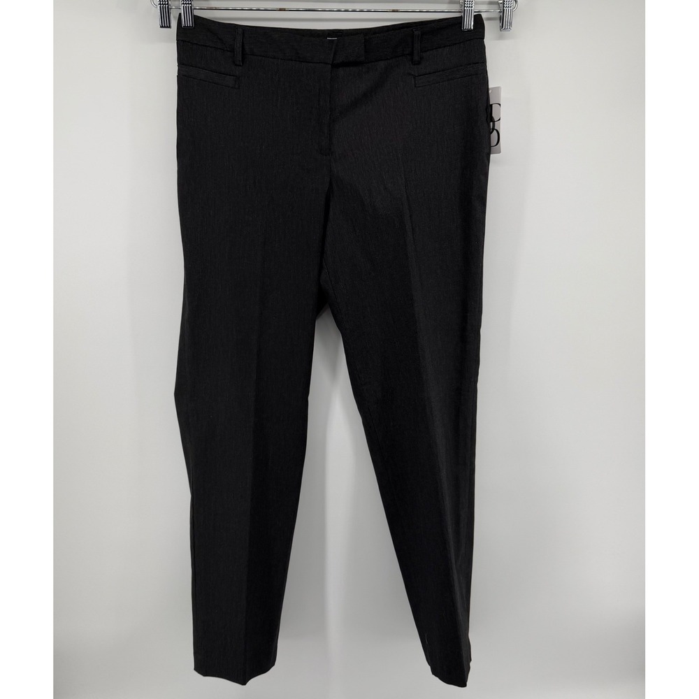 Dalia‎ Collection Woman Charcoal Gray Dress Pants Size 14W Straight Leg NWT